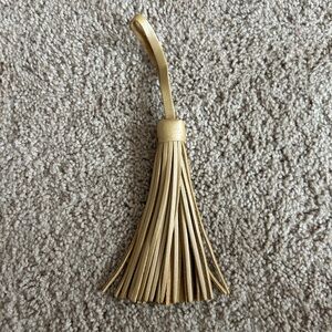 Large champagne tassel